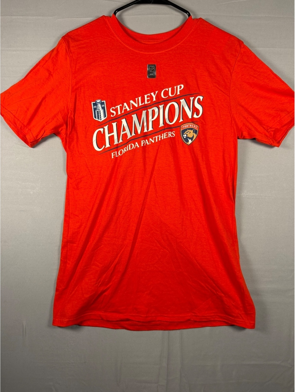 Fanatics Florida Panthers 2023 Stanley Cup Champions Red T-Shirt Medium